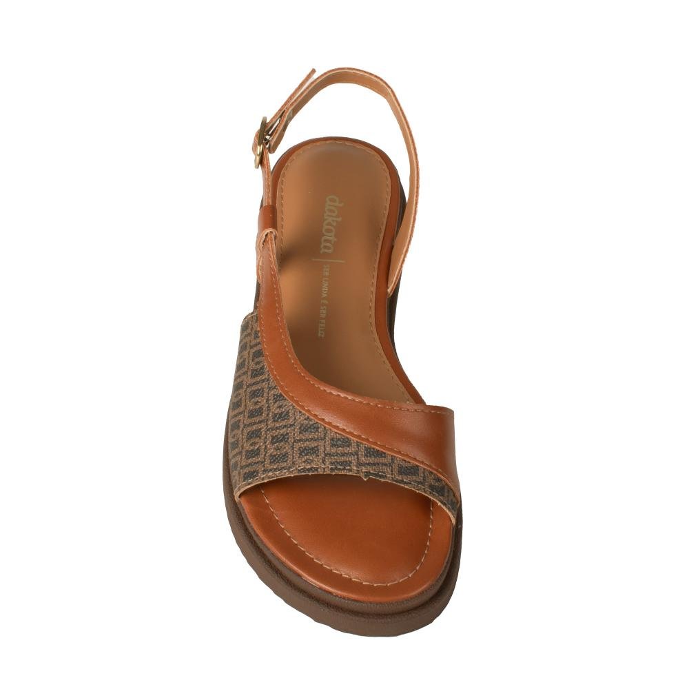 Sandália Dakota Flatform Feminina DC012 Marrom 6