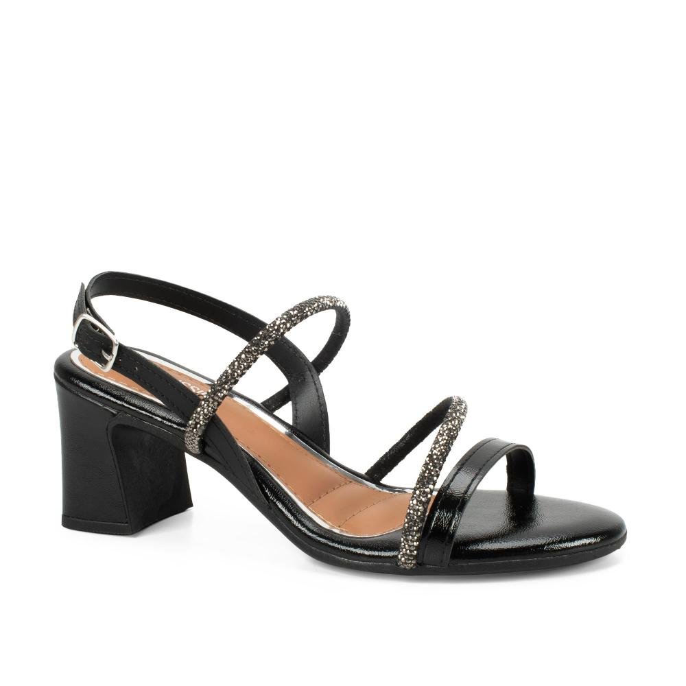 Sandália Mississipi de Salto Bloco Feminina J2542