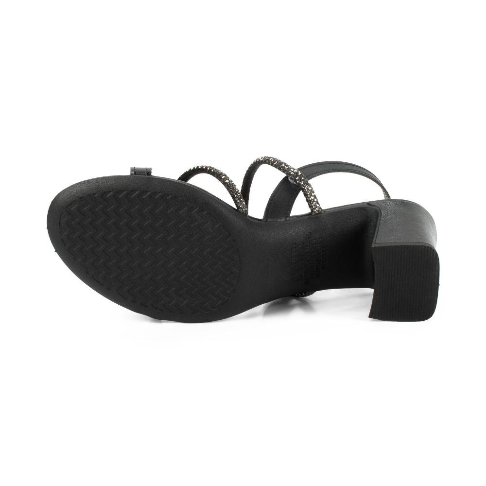 Sandália Mississipi de Salto Bloco Feminina J2542 Preto 5