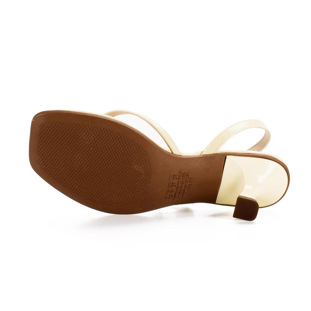 Sandália Mississipi de Salto Alto Feminina J2532 Amarelo 5