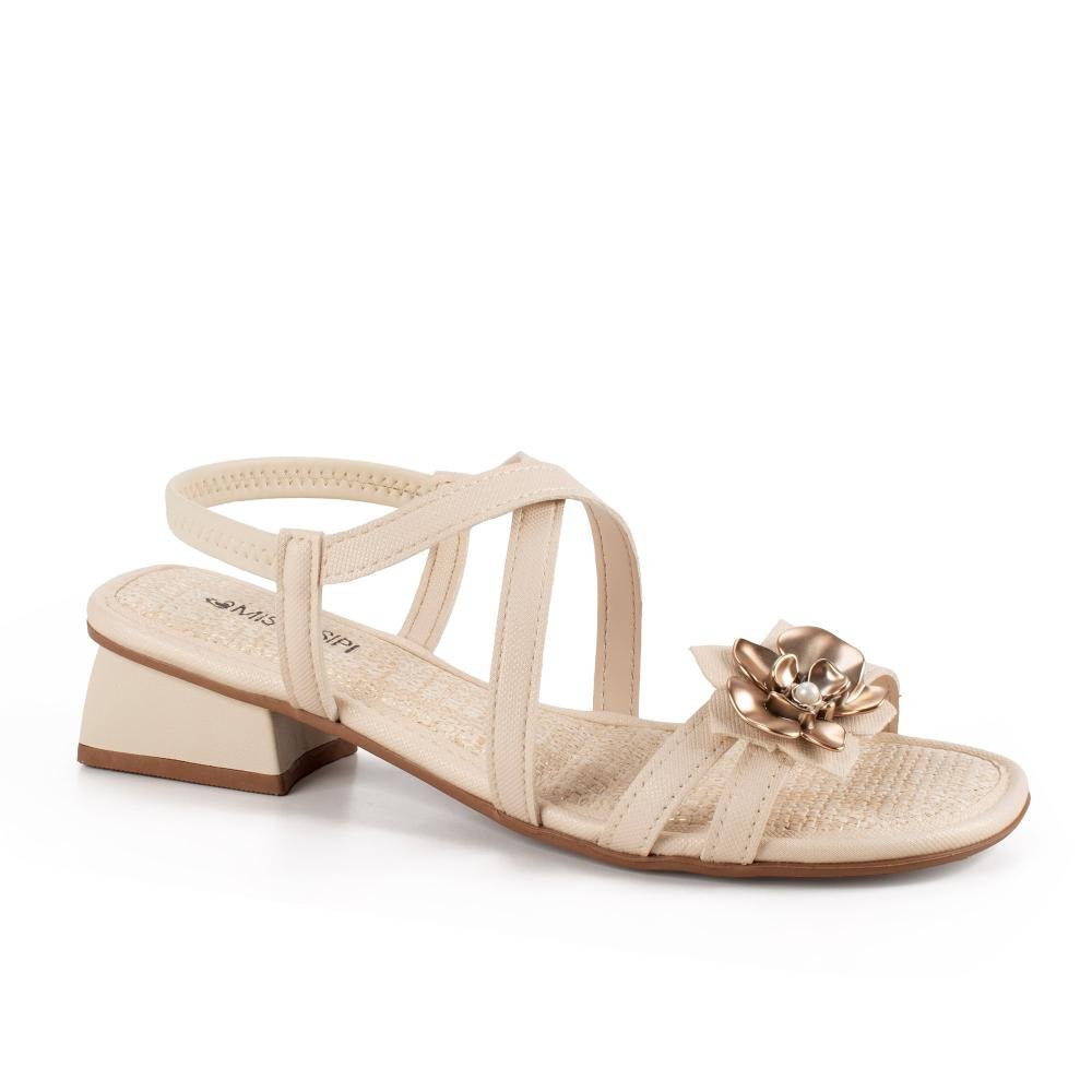 Sandália Mississipi de Salto Bloco Feminina J2313