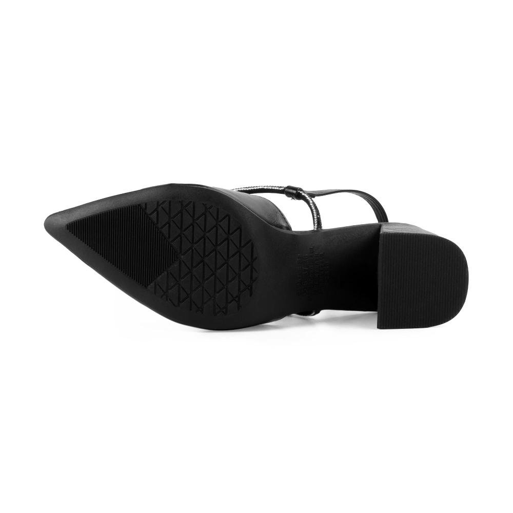 Scarpin Dakota de Salto Bloco Feminino D2354 Preto 5