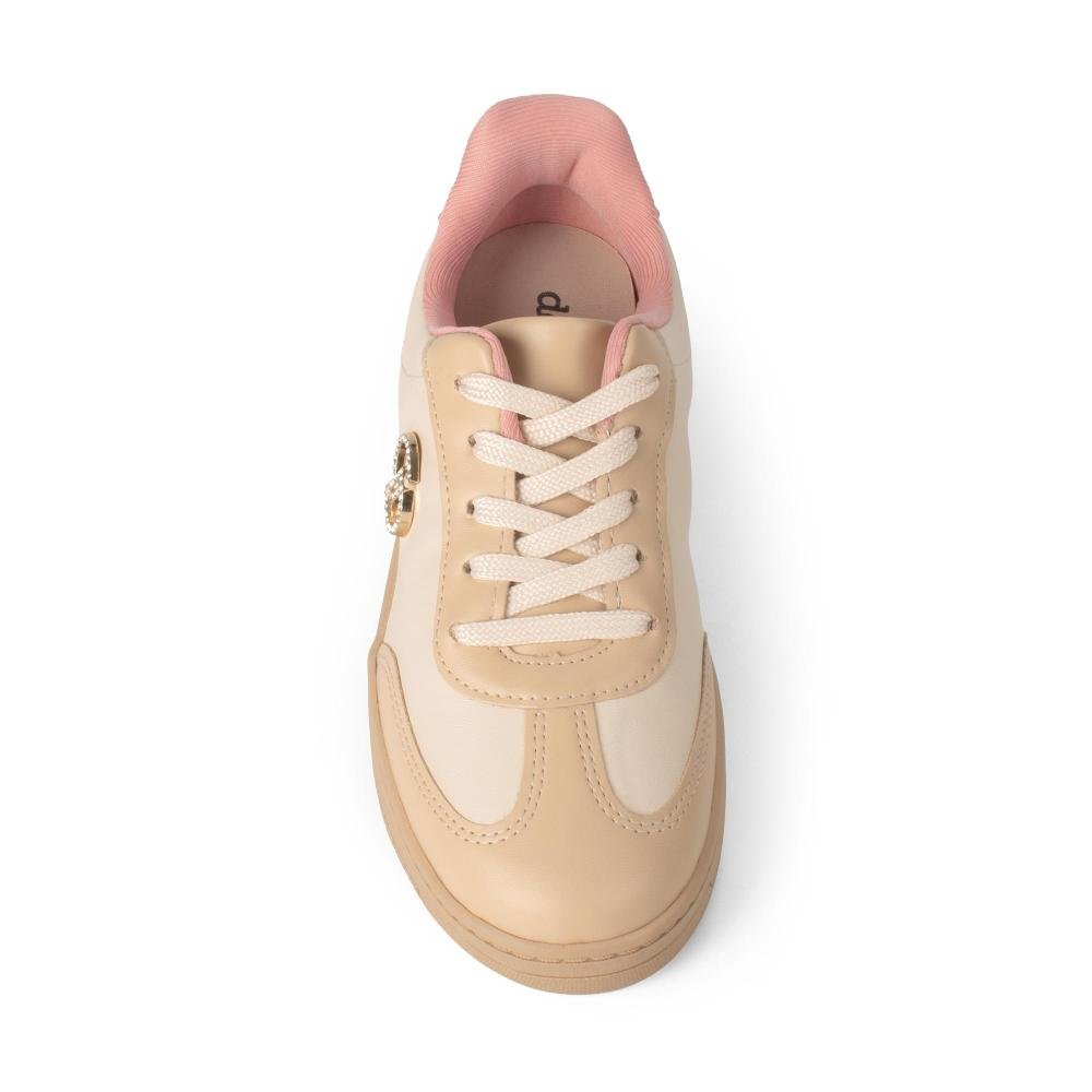 Tênis Dakota Casual Feminino D2655 Bege/rosa 5