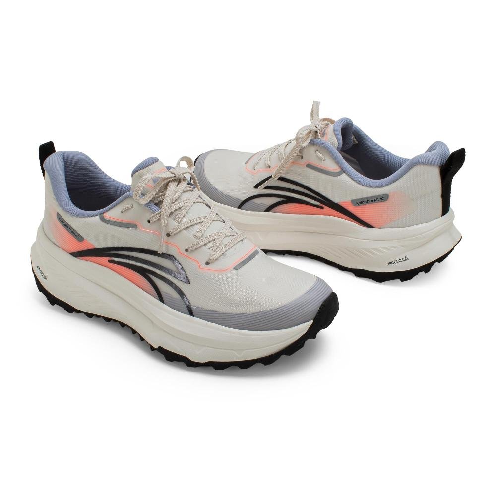 Tênis Kolosh Trail Esportivo Feminino E0828 Branco 6