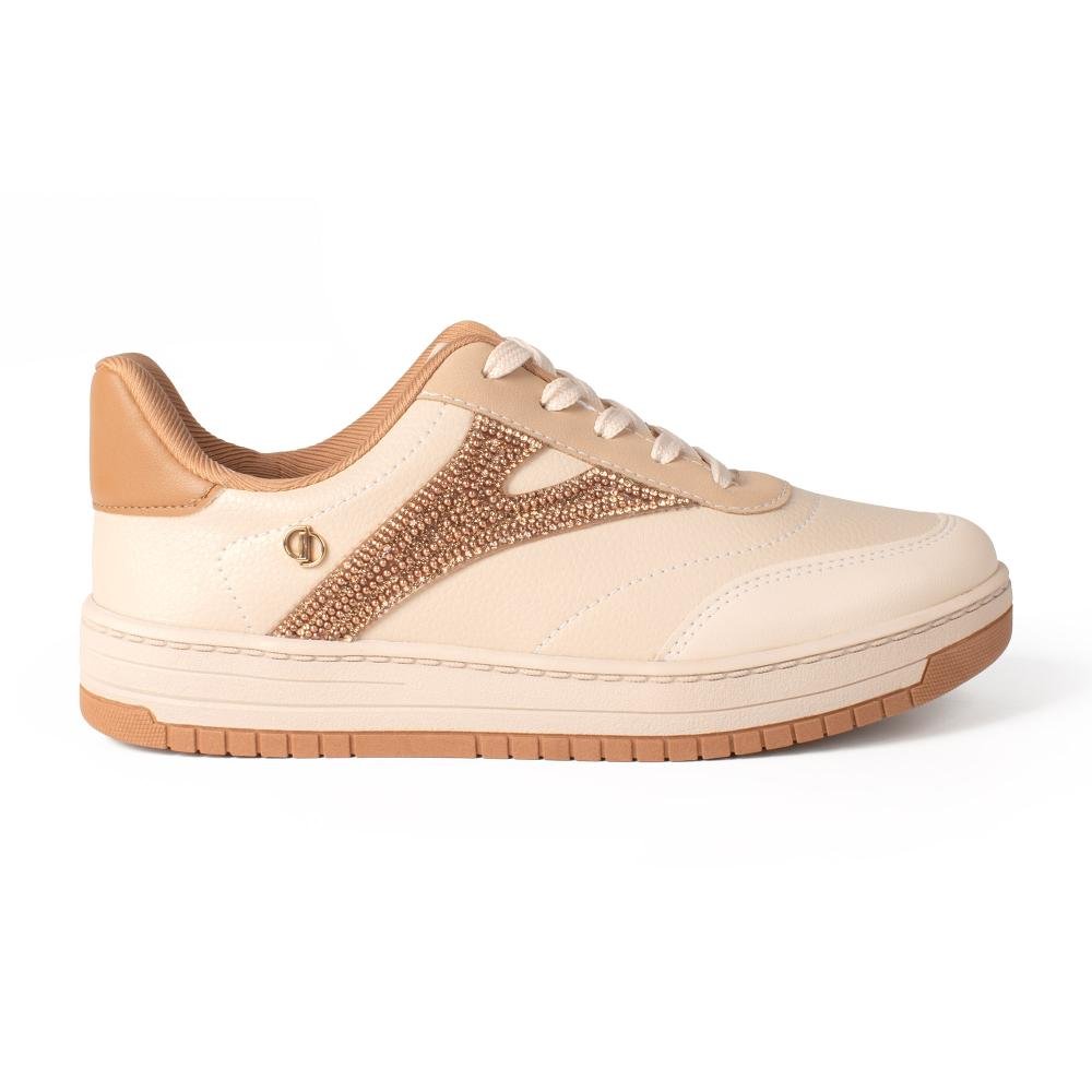 Tênis Dakota Casual Feminino D2656 Bege 3