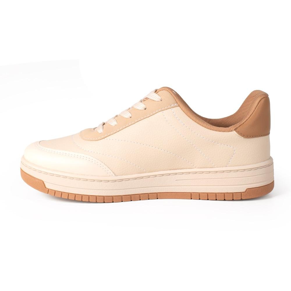 Tênis Dakota Casual Feminino D2656 Bege 4