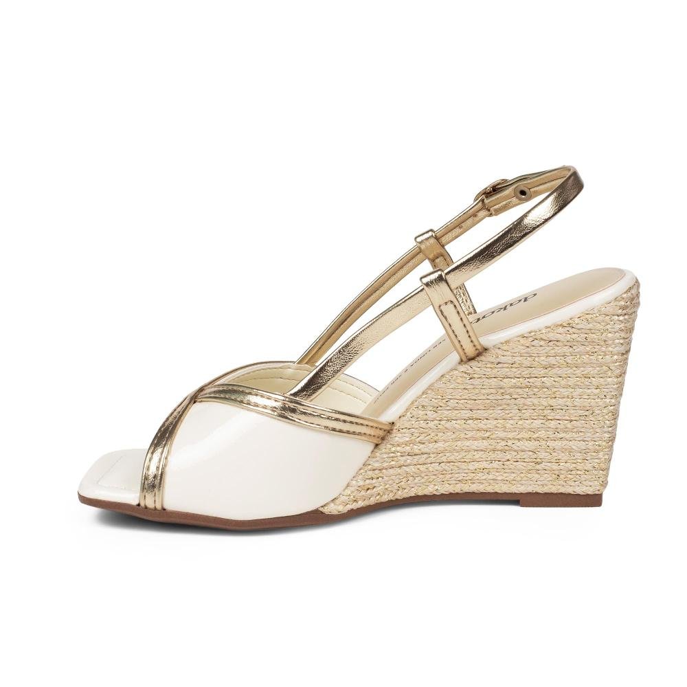 Sandália Dakota Anabela Feminina DC252 Off White 4