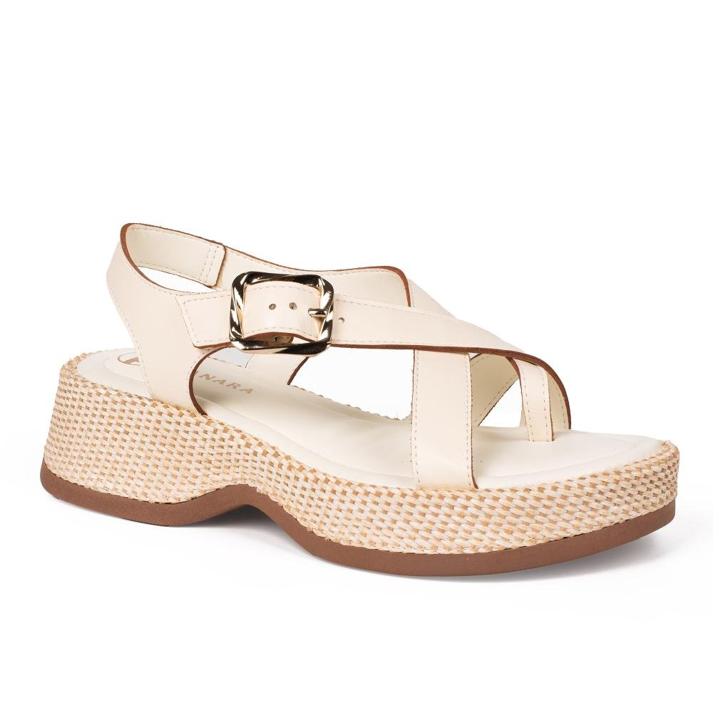 Sandália Tanara Flatform Feminina T9721