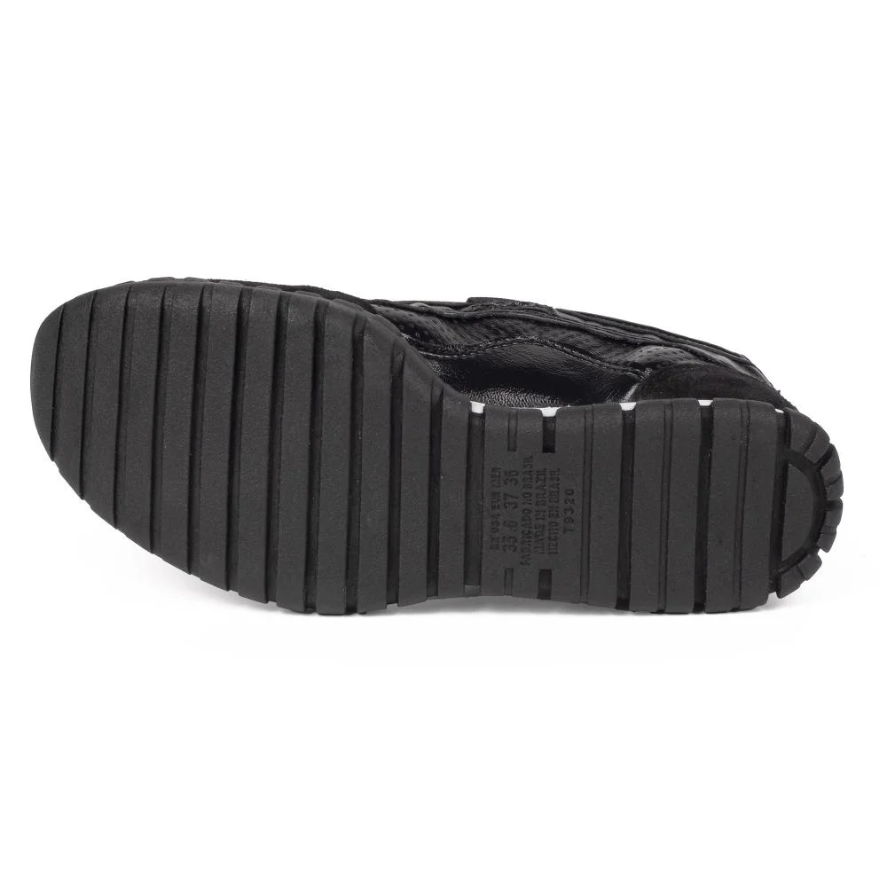 Sapatilha Esportiva Tanara Feminino T9325 Preto 5