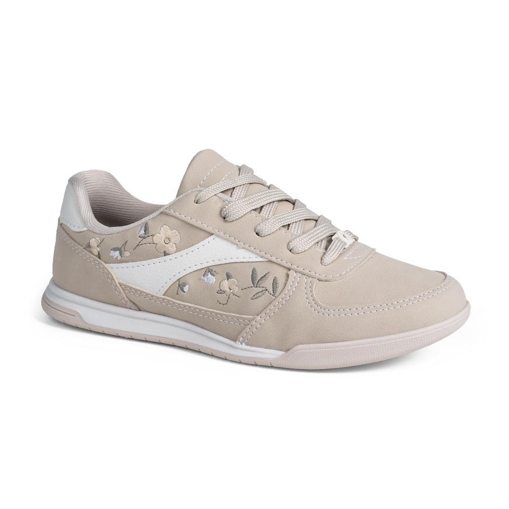Tênis Kolosh Jogging Feminino C4088 Bege 3