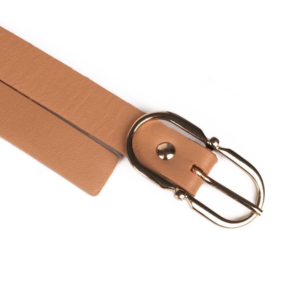 Cinto Dakota Em Couro Feminino CI045 Caramelo 5