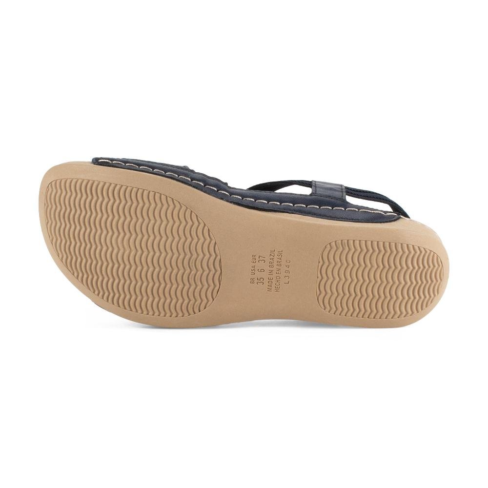 Sandália Campesí Flatform Marinho Feminina CE833 Azul Marinho 5