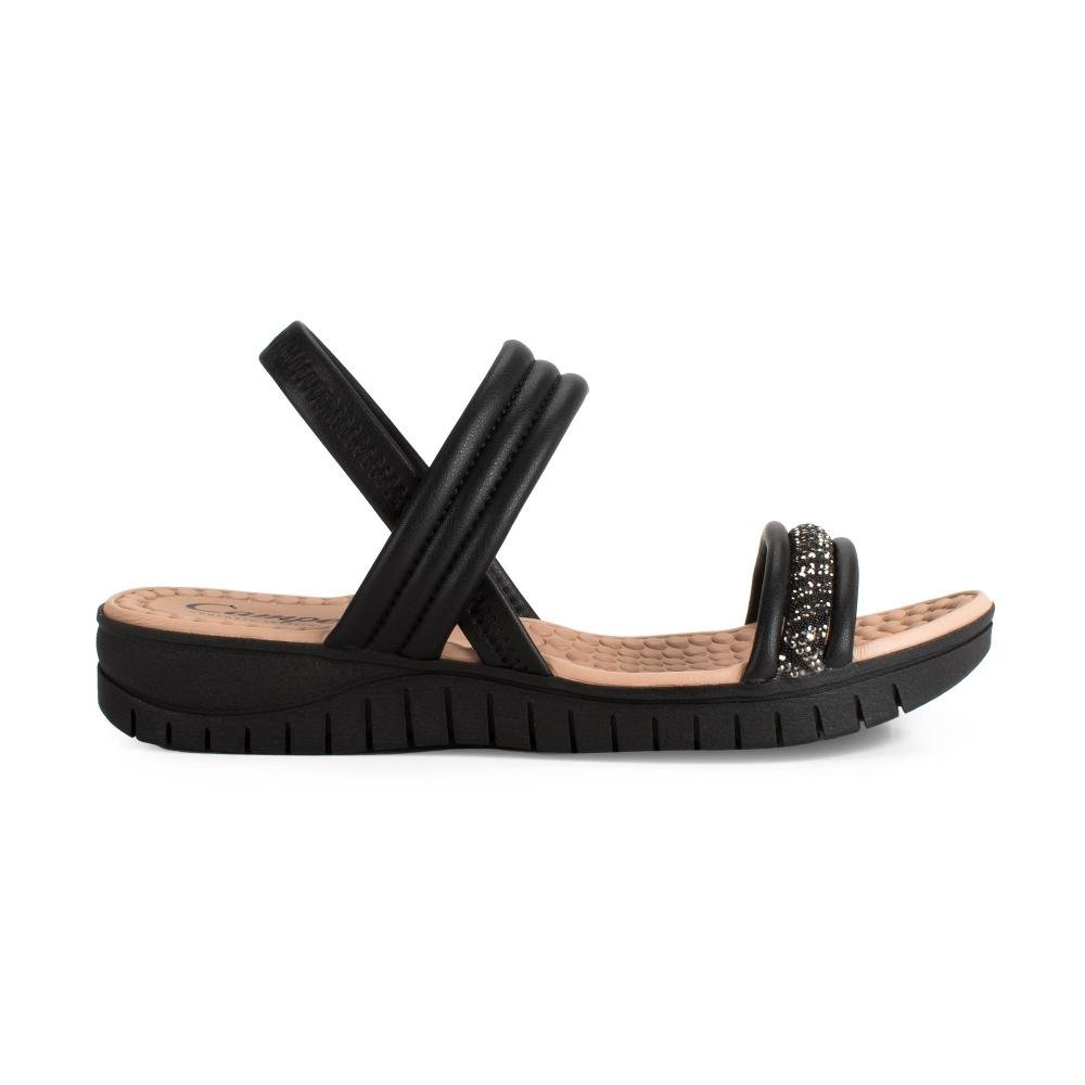 Sandália Campesí Flatform Feminina CE852 Preto 3