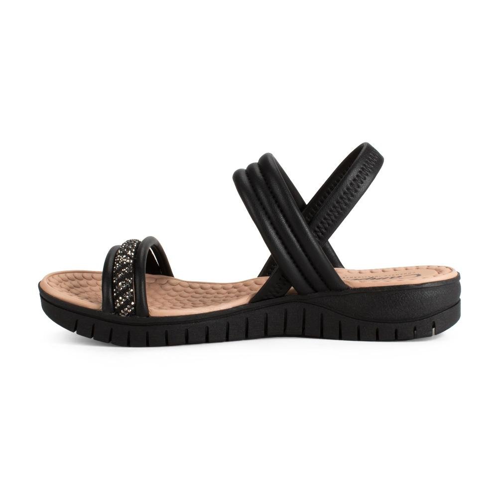 Sandália Campesí Flatform Feminina CE852 Preto 4