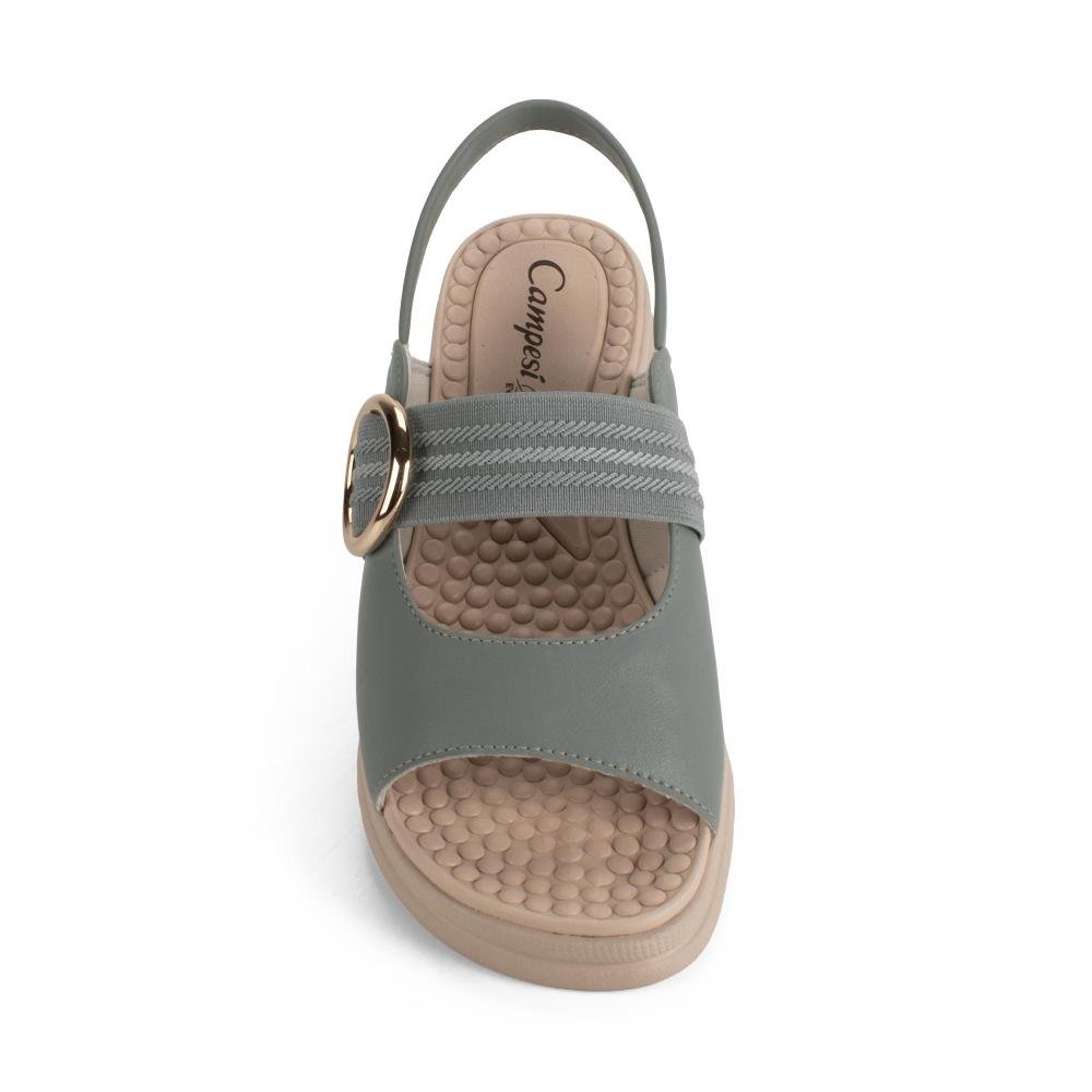 Sandália Campesí Flatform Feminina CE841 Verde 6