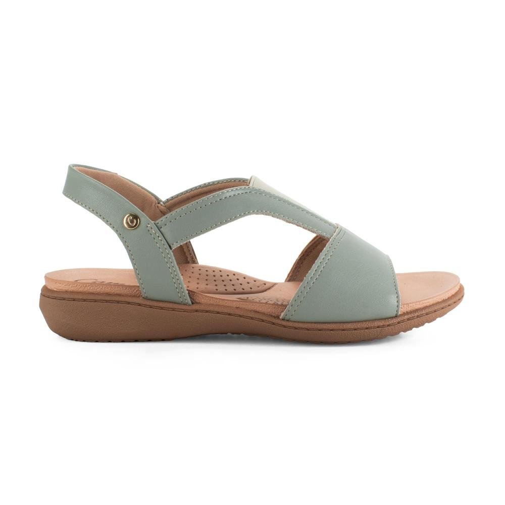 Sandália Campesí Flatform Feminina CE861 Verde 3