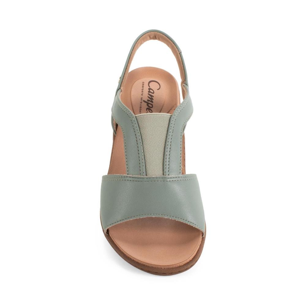 Sandália Campesí Flatform Feminina CE861 Verde 6