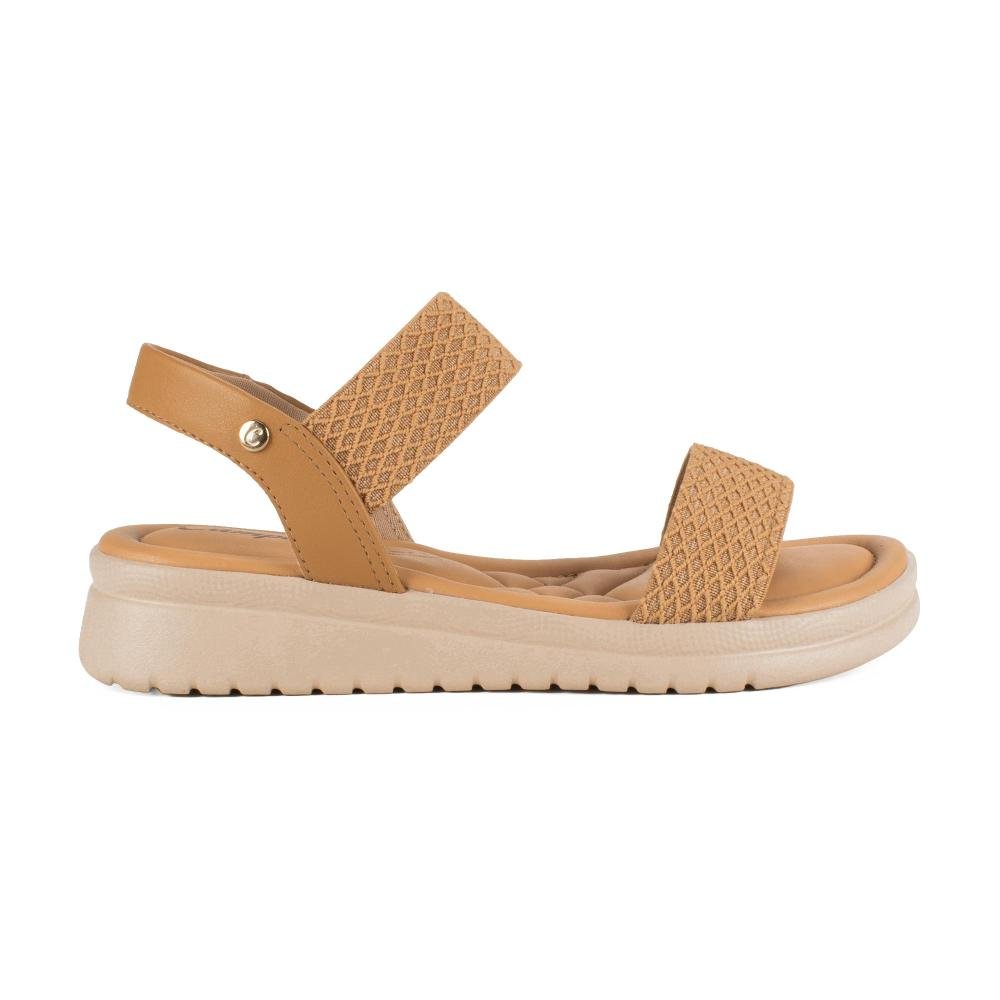 Sandália Campesí Flatform Feminina CE506 Bege 3