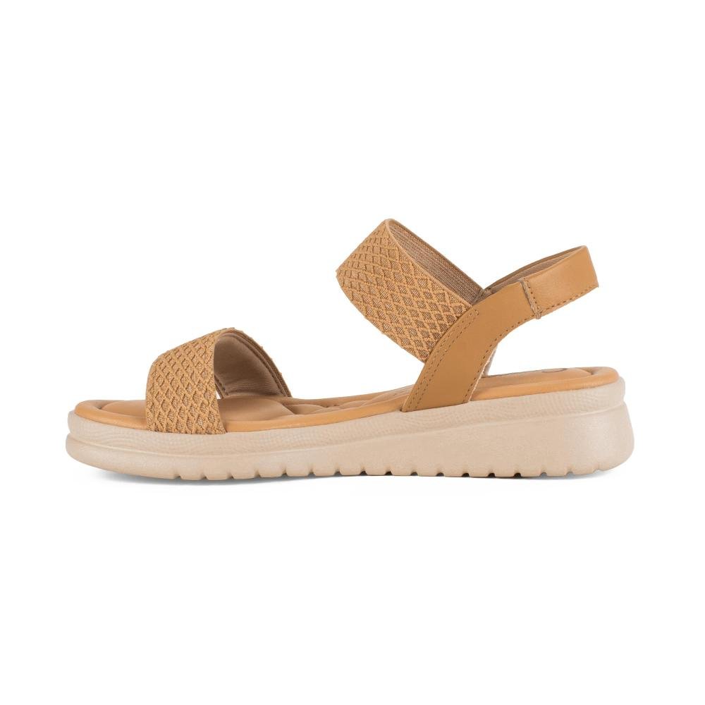 Sandália Campesí Flatform Feminina CE506 Bege 4