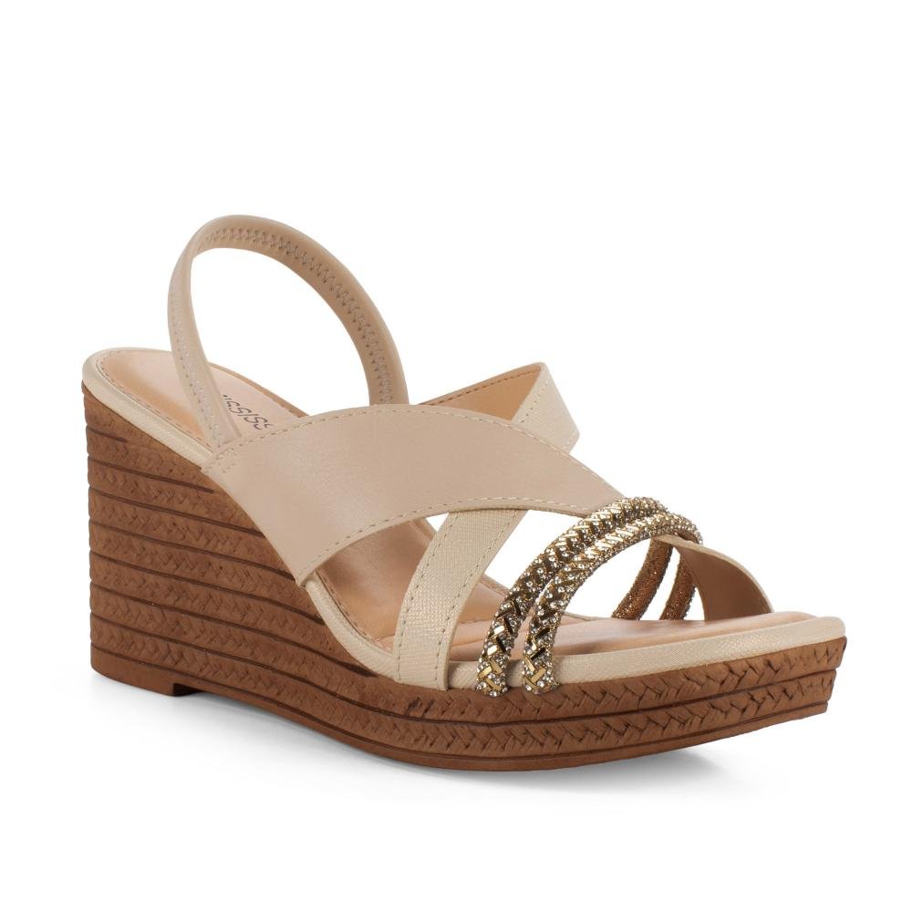 Sandália Mississipi Anabela Feminina J2582