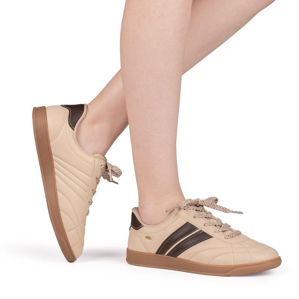 Tênis Dakota Casual Feminino D0844 Bege 2