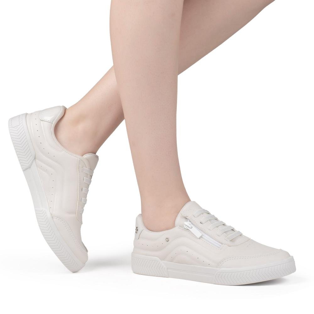 Tênis Kolosh Casual Feminino C3019B Branco 2