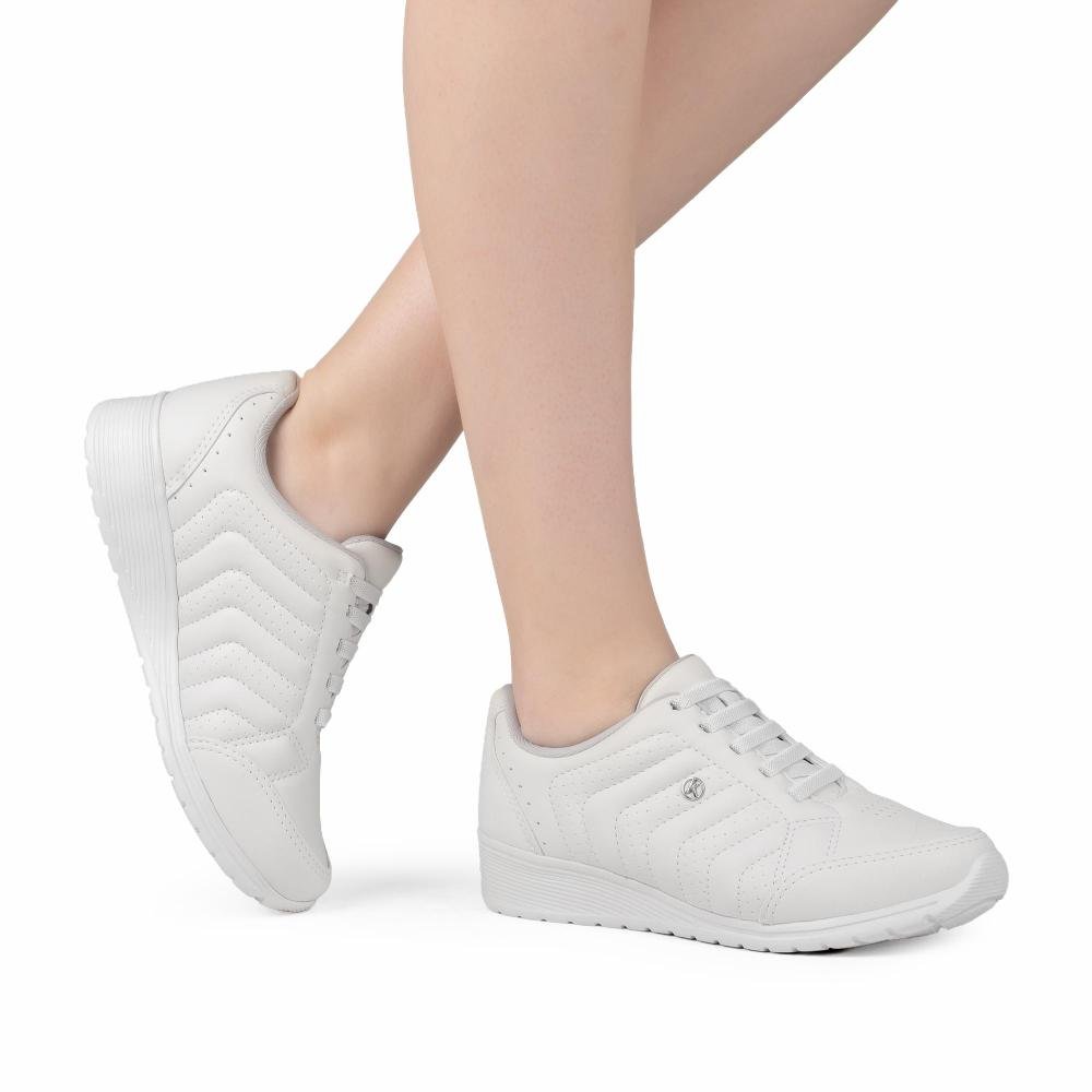 Tênis Kolosh Casual Feminino C2287A Branco 2