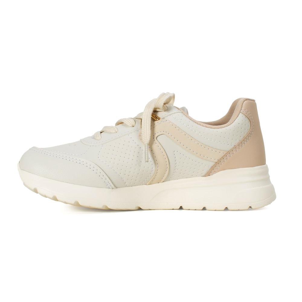Tênis Kolosh Jogging Feminino C3978 Bege/Branco 4