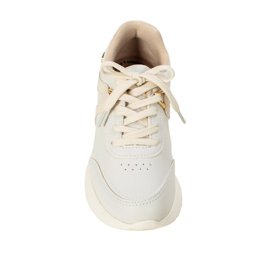 Tênis Kolosh Jogging Feminino C3978 Bege/Branco 6