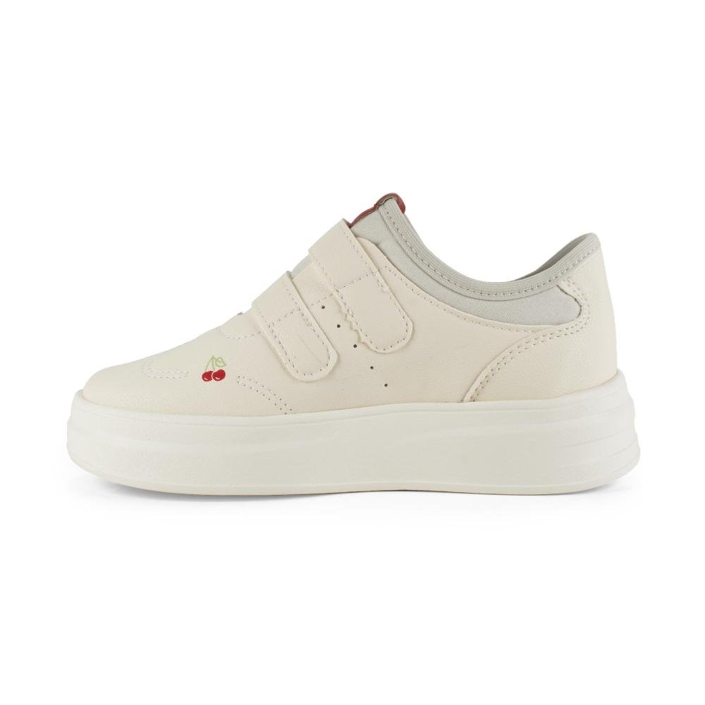 Tênis Pink Cats Infantil Casual V6852 Off White 3