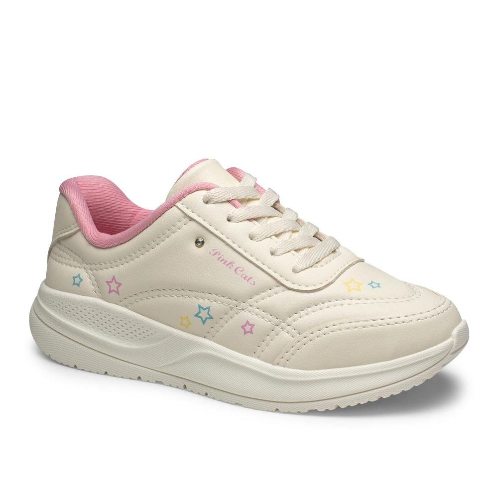 Tênis Pink Cats Infantil Jogging V6862