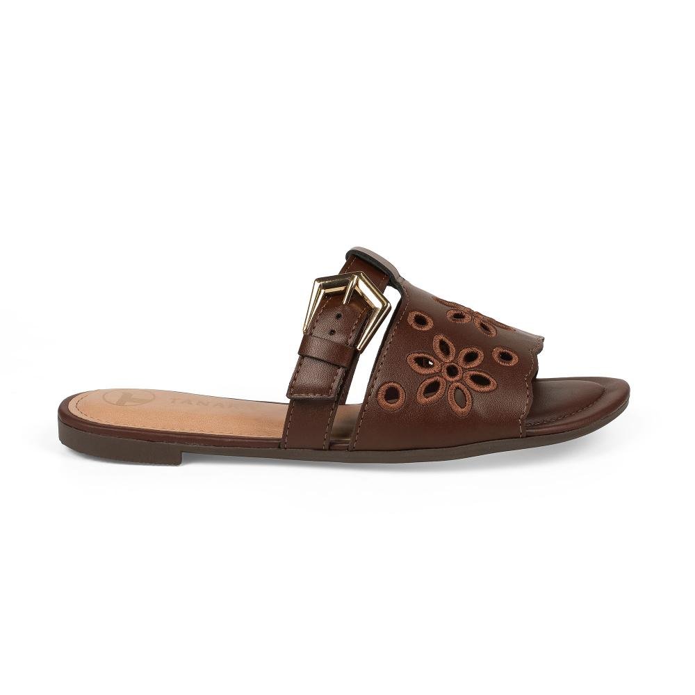 Slide Tanara Feminino T9693 Café 3