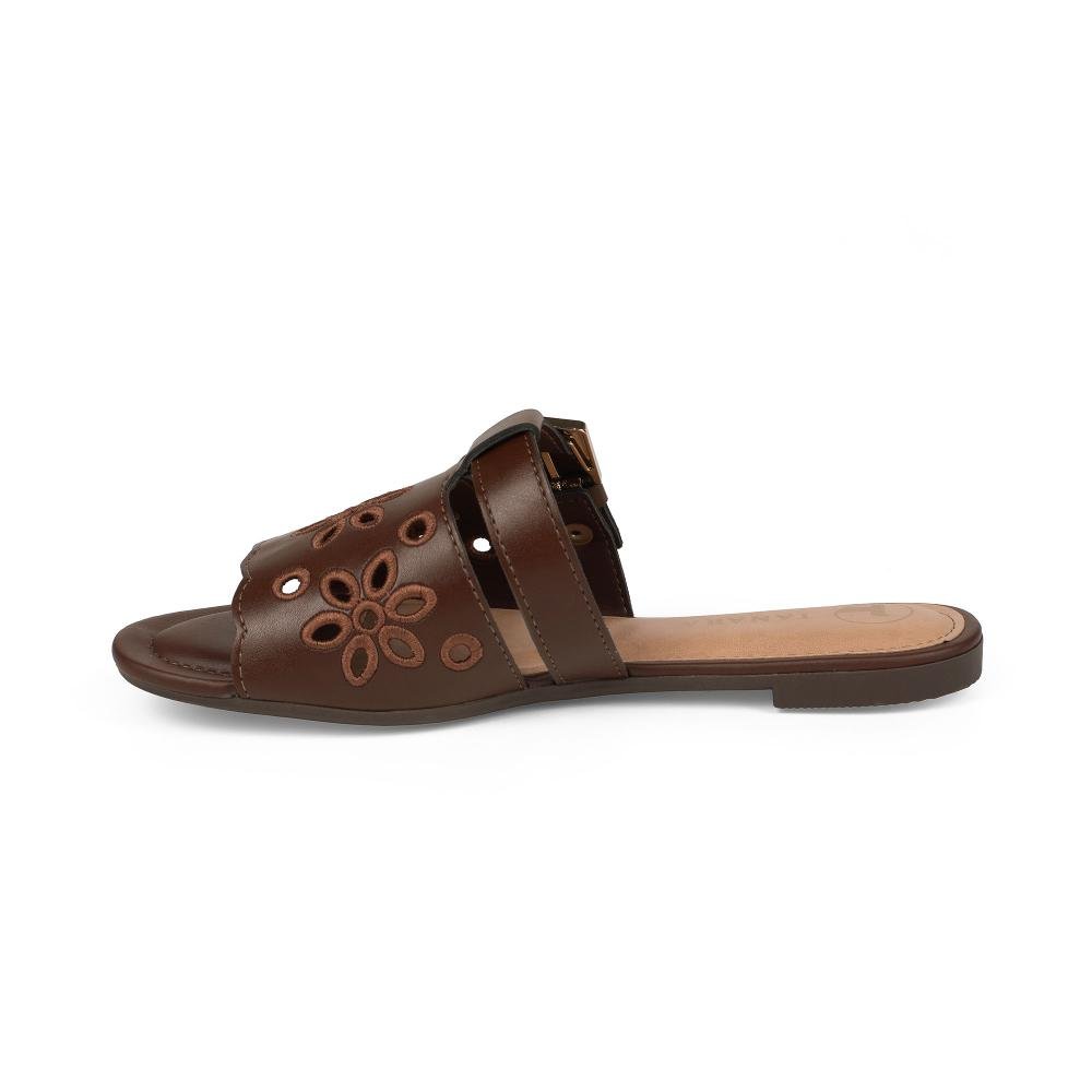 Slide Tanara Feminino T9693 Café 4
