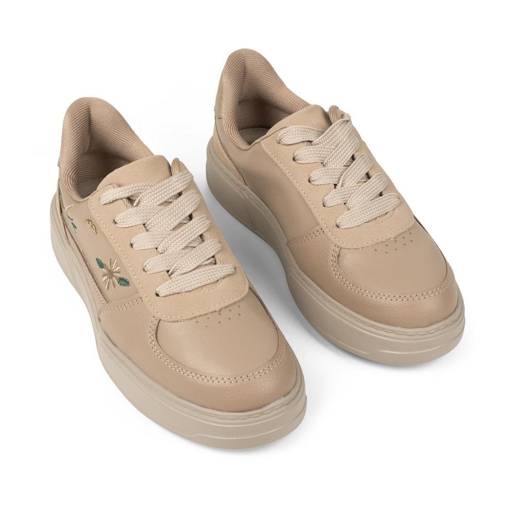 Tênis Dakota Flatform Feminino D2275 Bege 6