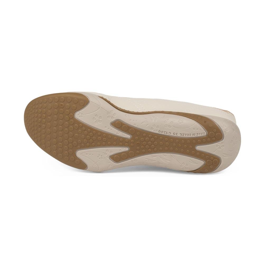Tênis Kolosh Casual Feminino C1289B Bege Claro 5