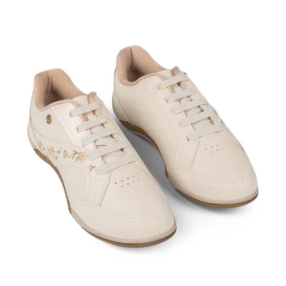 Tênis Kolosh Casual Feminino C1289B Bege Claro 6