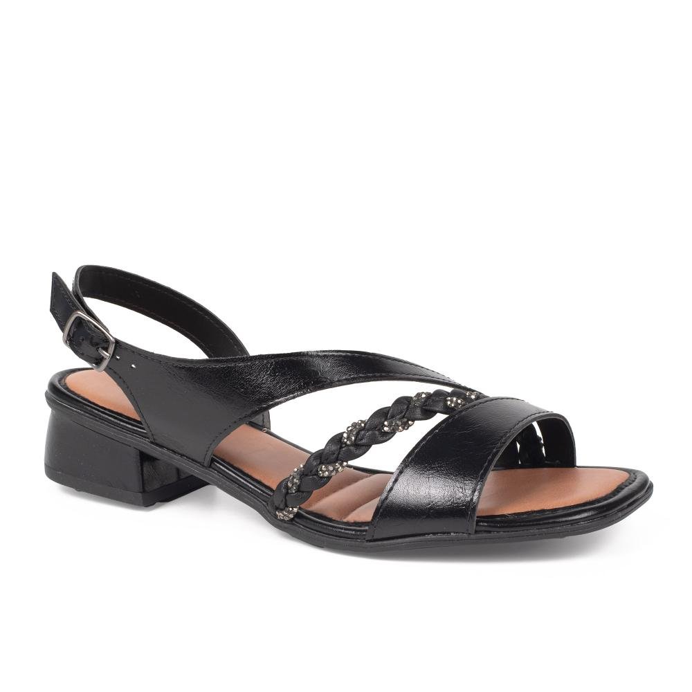 Sandália Mississipi de Salto Bloco Feminina J2322