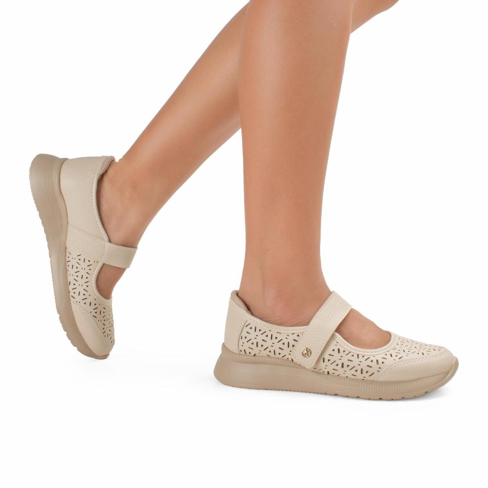 Sapatilha Esportiva Kolosh Feminino C3152A Bege 2