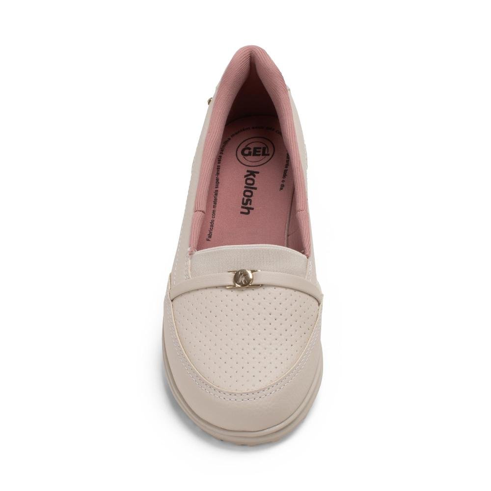 Tênis Kolosh Slip On Feminino C0534A Bege 5