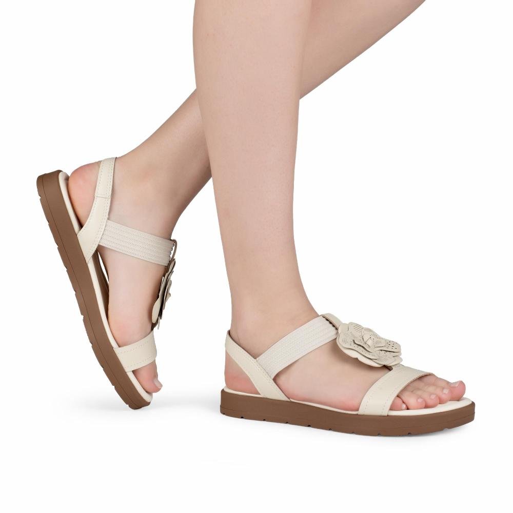 Sandália Dakota Flatform Feminina DB258 Bege Claro 2