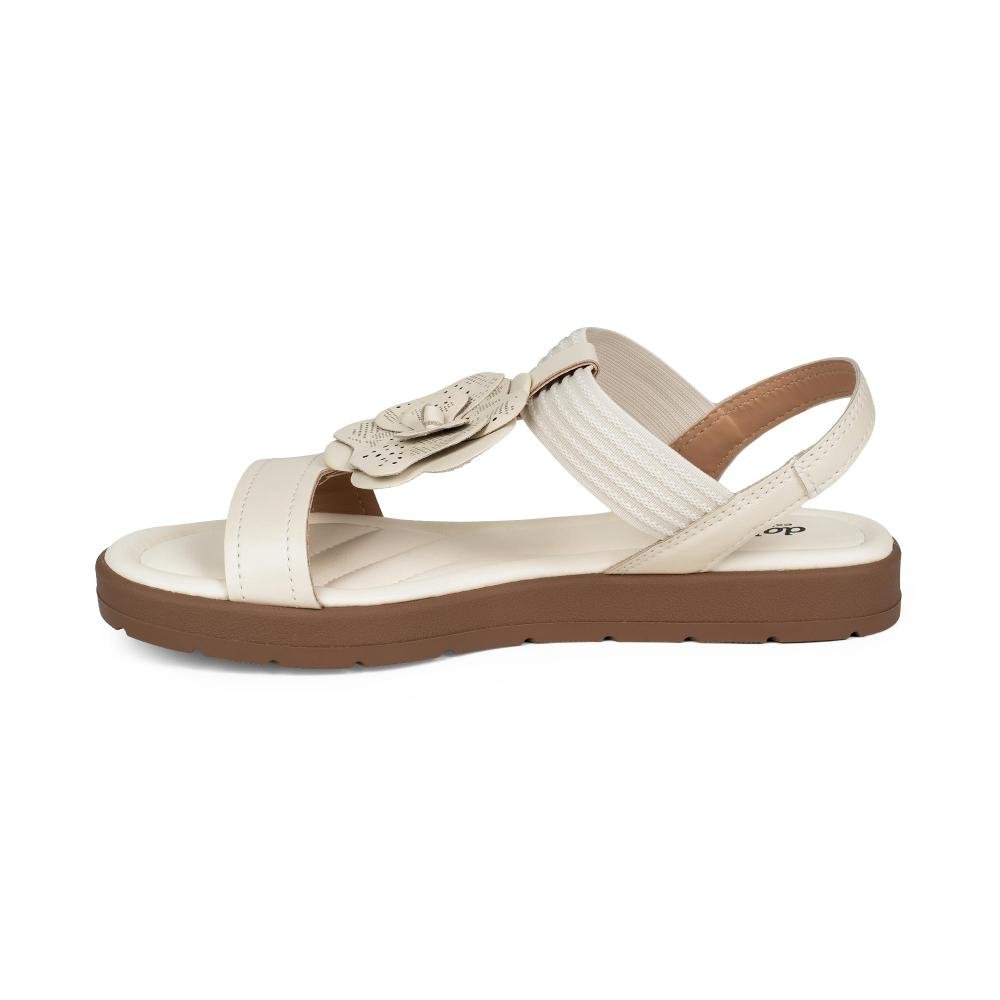 Sandália Dakota Flatform Feminina DB258 Bege Claro 4