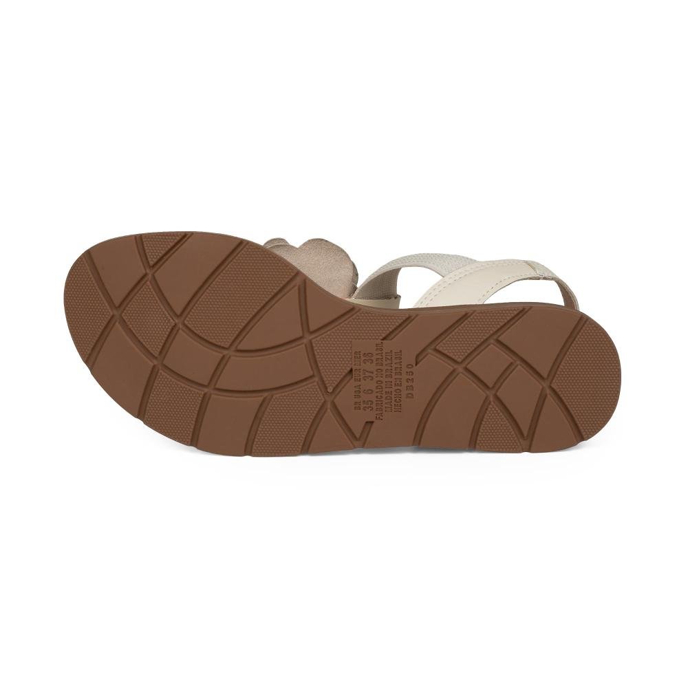 Sandália Dakota Flatform Feminina DB258 Bege Claro 5