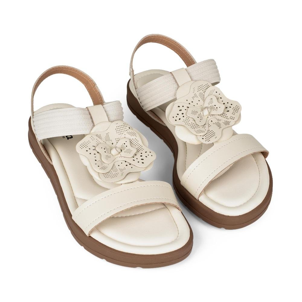 Sandália Dakota Flatform Feminina DB258 Bege Claro 6