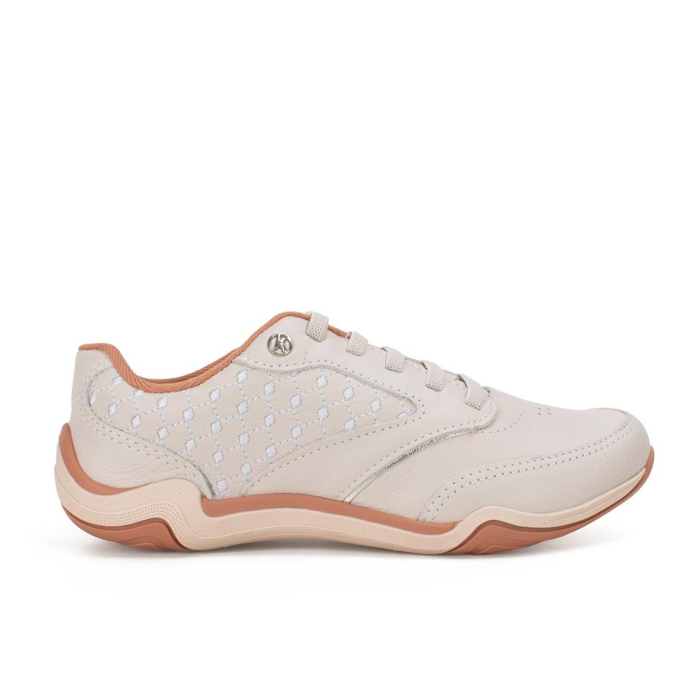 Tênis Kolosh Casual Em Couro Feminino C4601