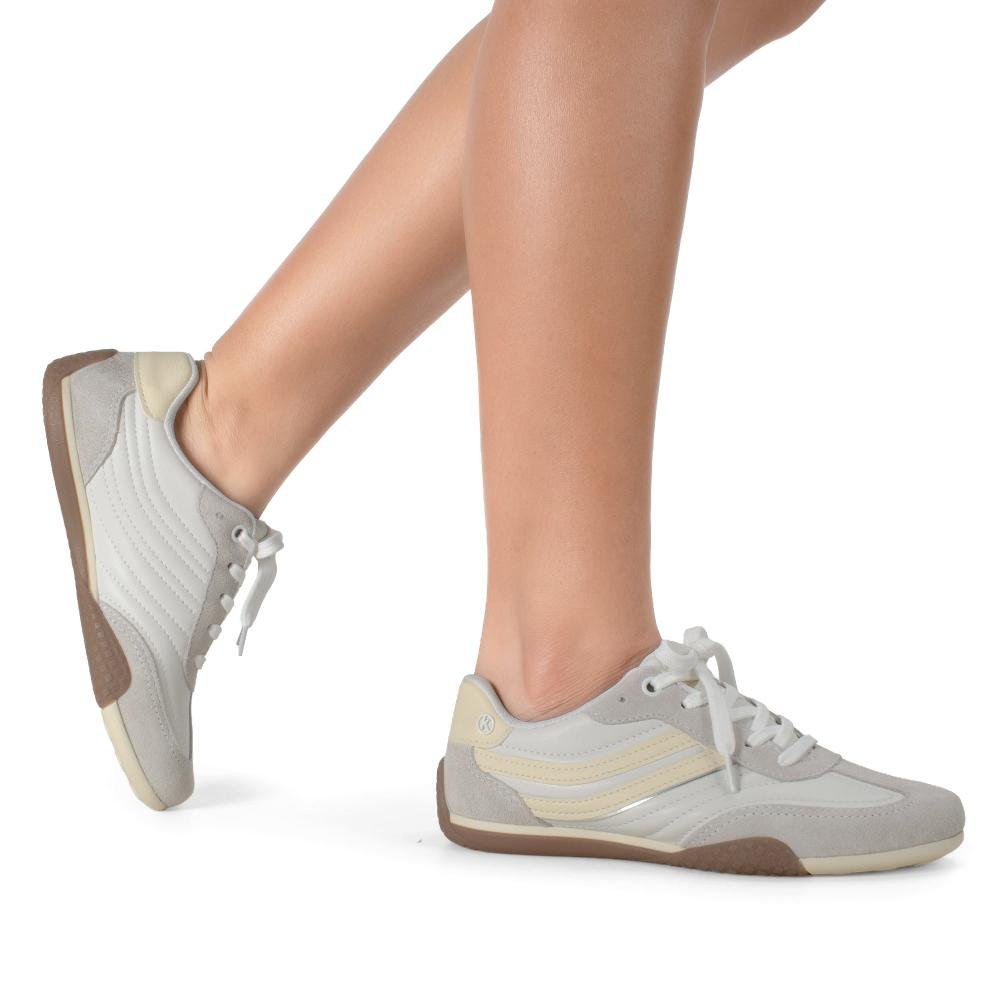 Tênis Kolosh Jogging Feminino C4721 Cinza 2