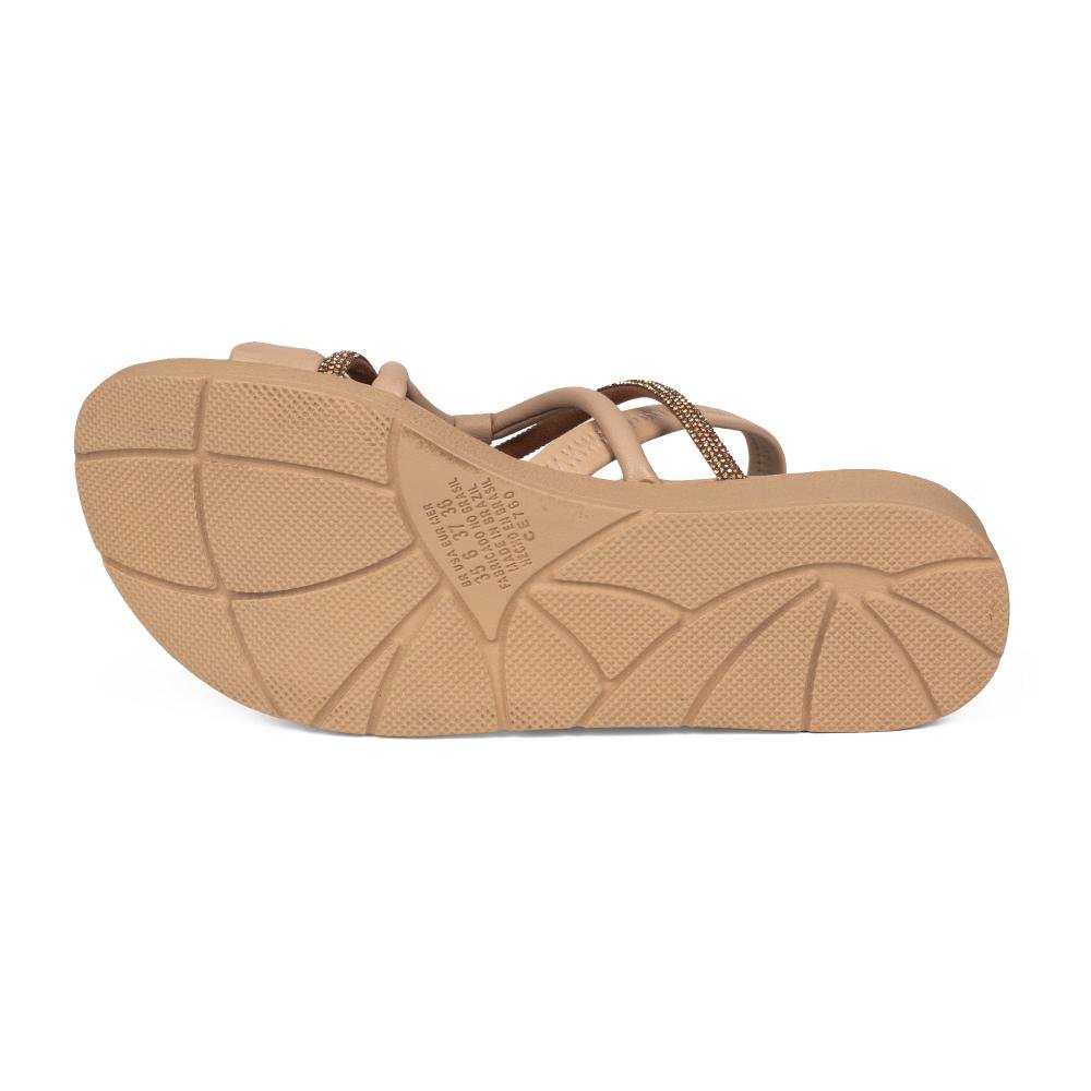 Sandália Campesí Flatform Feminina CE763 Bege 5