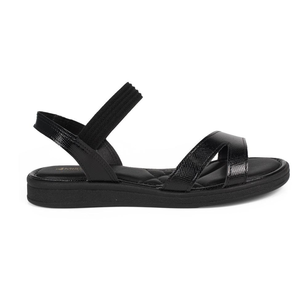 Sandália Mississipi Flatform Feminina J2363 Preto 3