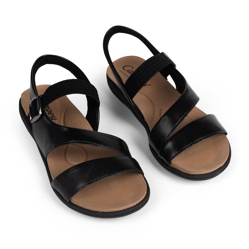 Sandália Campesí Flatform Feminina CE862 Preto 6