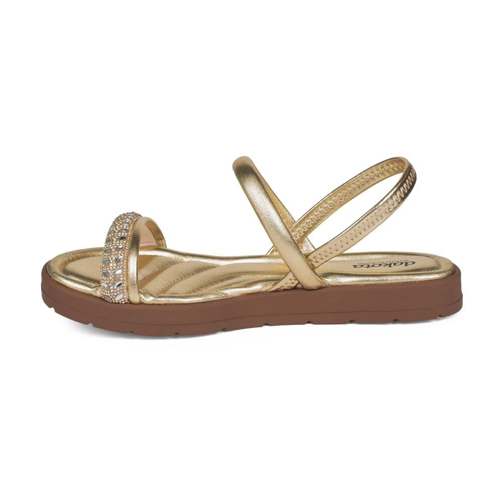 Sandália Dakota Flatform Metalizada Feminina DB259 Metalizado/Ouro 4
