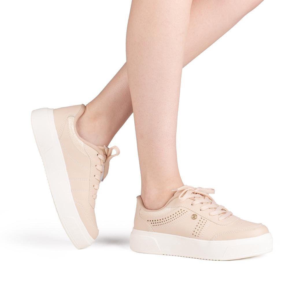 Tênis Kolosh Flatform Feminino C3549A Bege 2